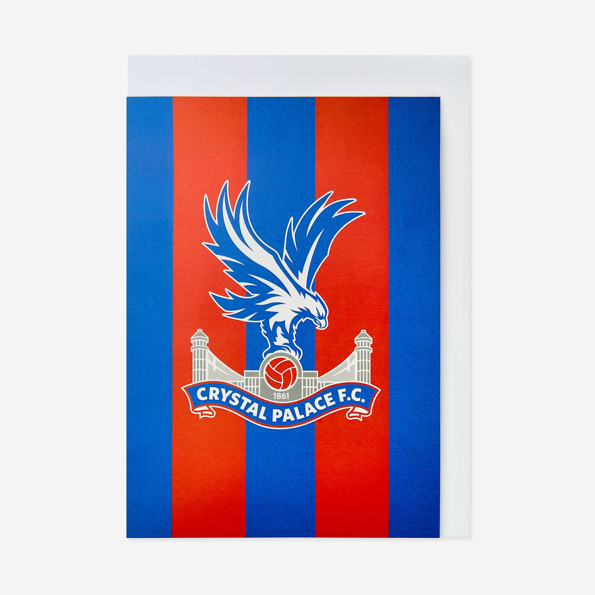 Striped Logo Card