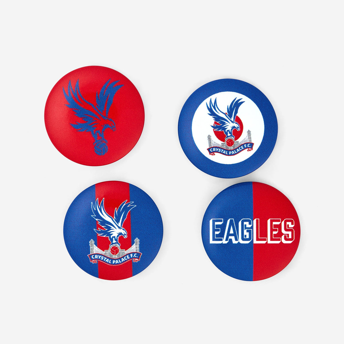 CPFC 4 Pack Button Badges