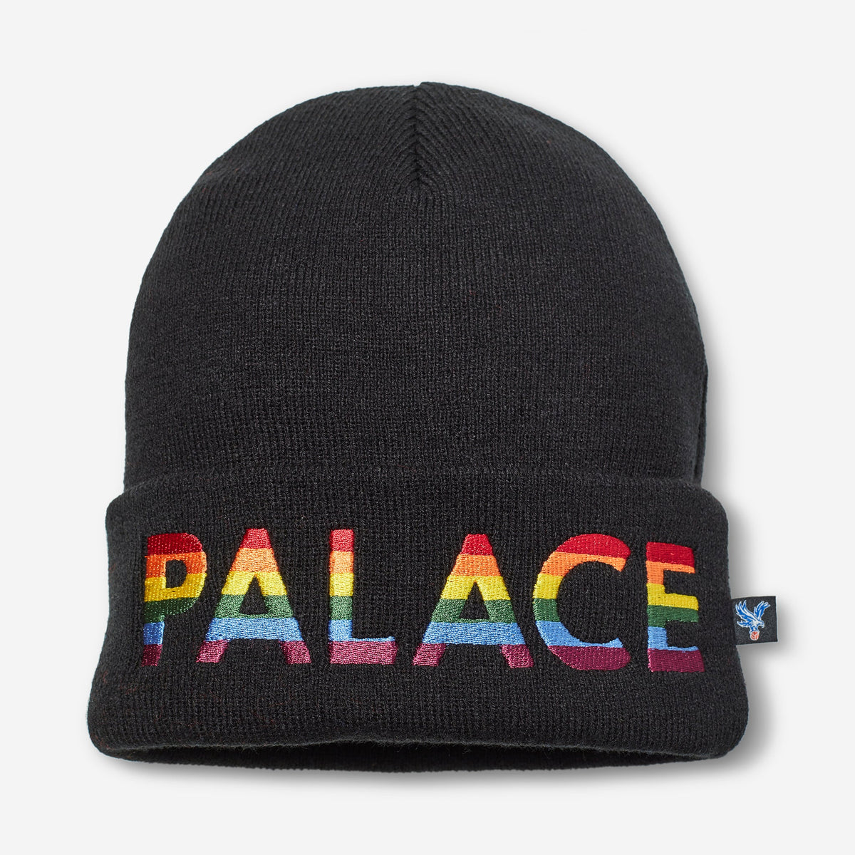 Palace Pride Knit Hat Black
