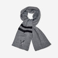Eagle on Ball Scarf Grey