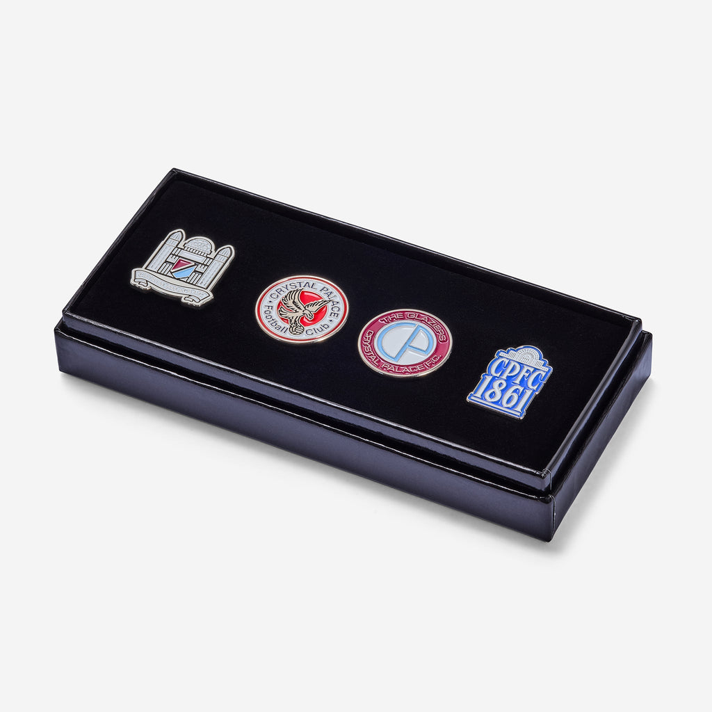 Boxed Retro Badge Set