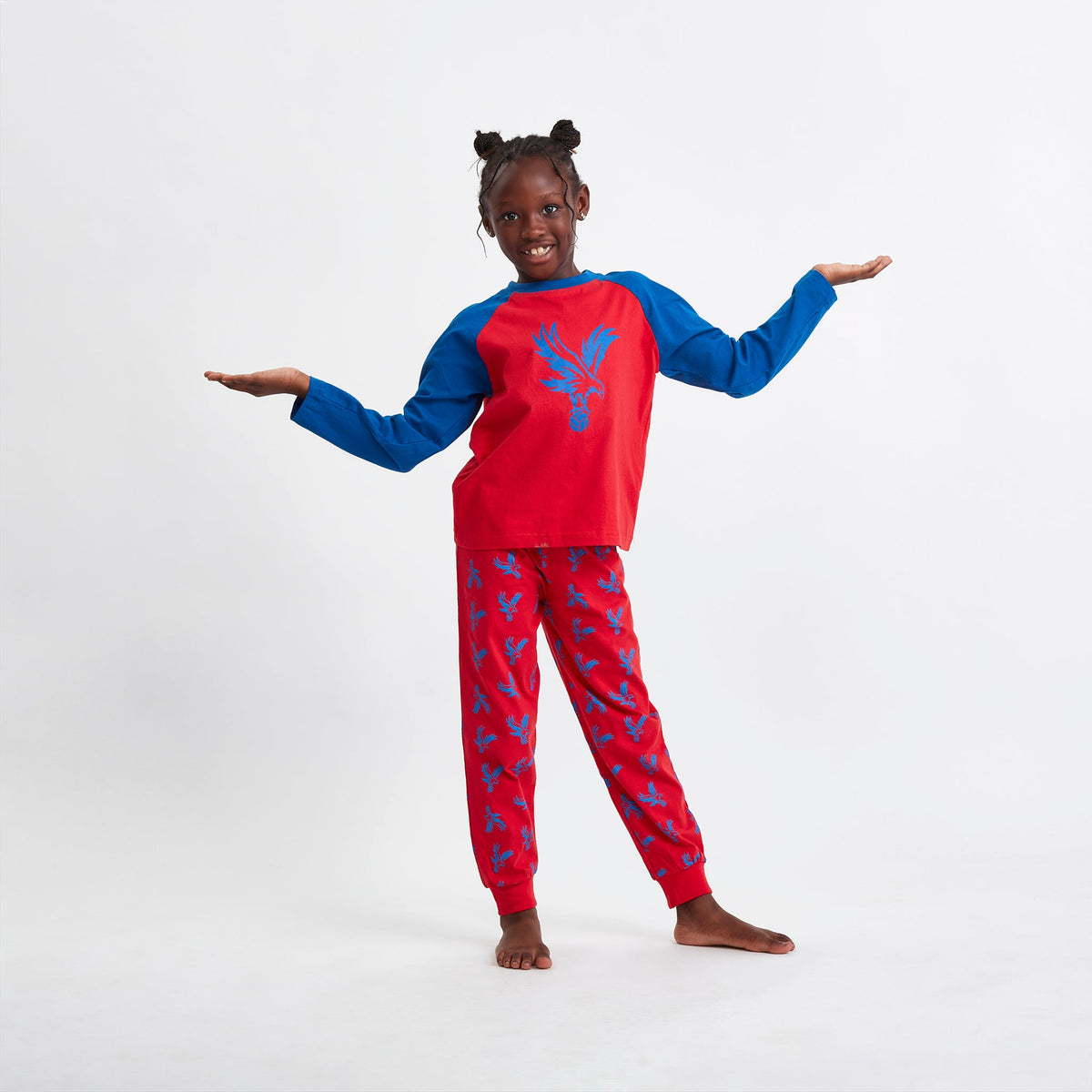 Logo Long PJ's Junior Red/Royal
