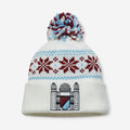 Retro Towers Fair Isle Bobble Hat
