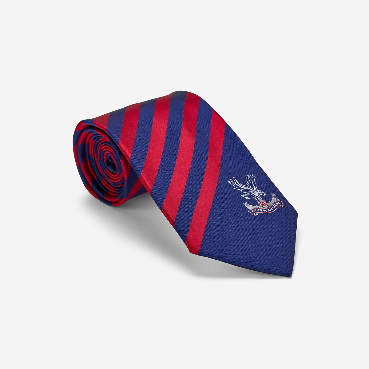Crystal Palace Classic Striped Tie Red/Blue