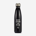 South London and Proud Black Metal Water Bottle