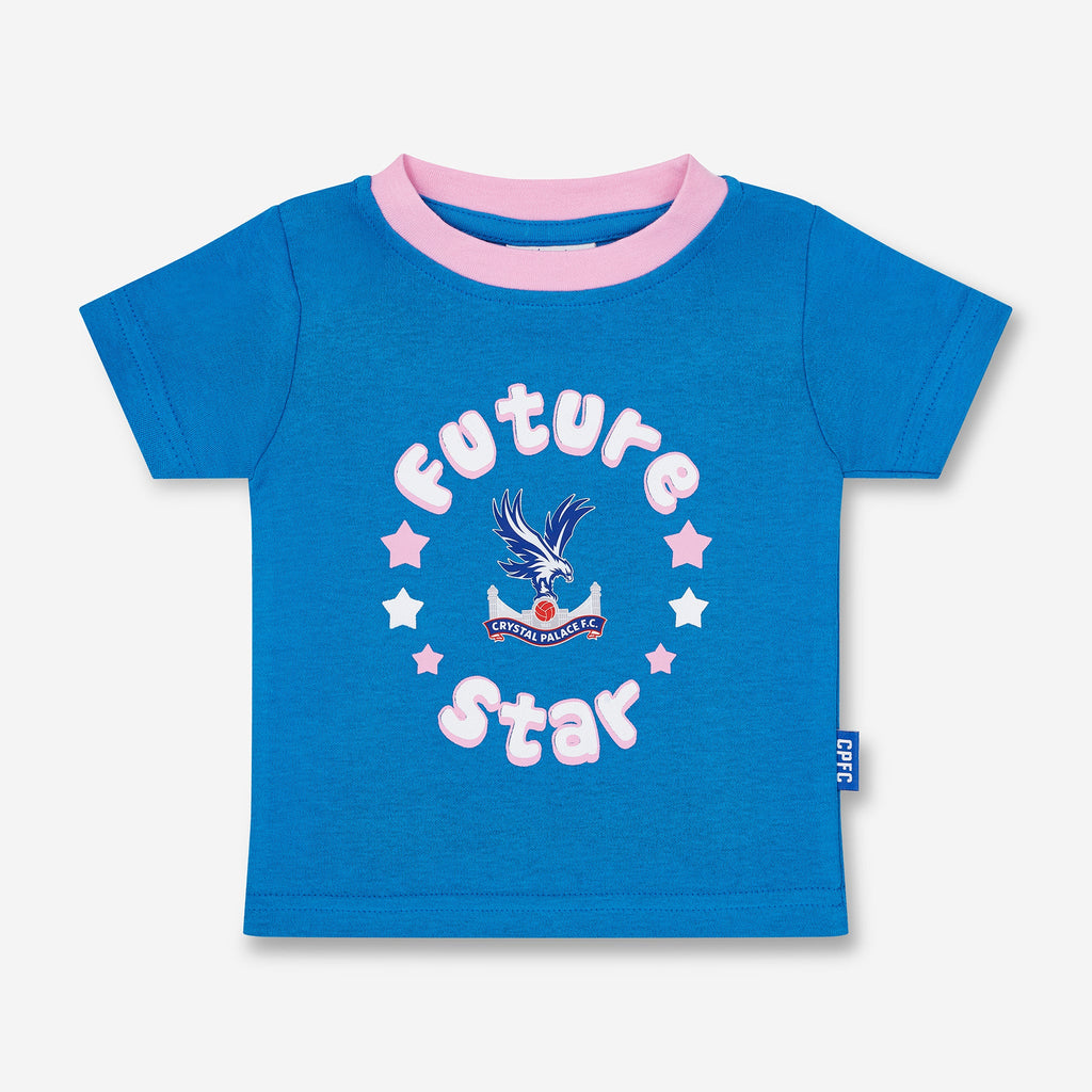 Logo Baby T-Shirts (2 pack) Blue/Pink