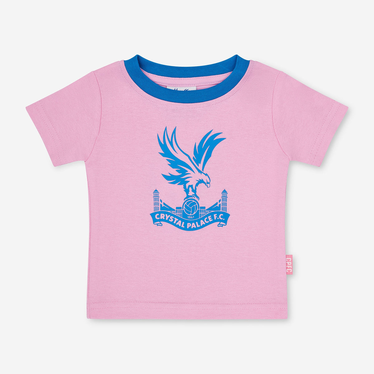 Logo Baby T-Shirts (2 pack) Blue/Pink