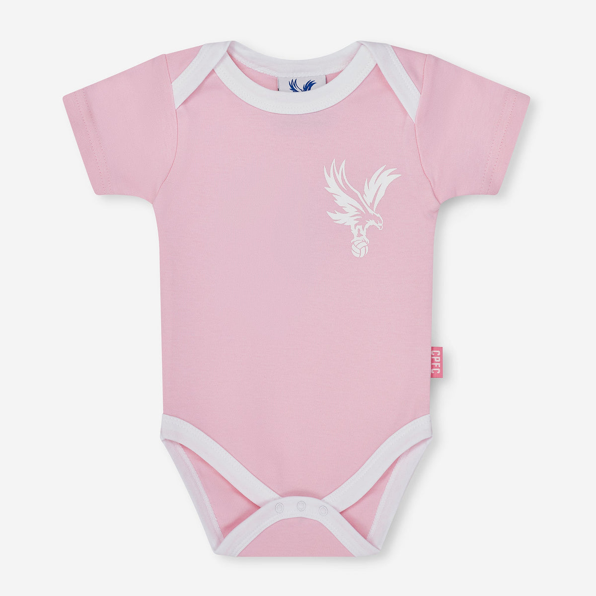 Logo Baby Bodysuit Pink