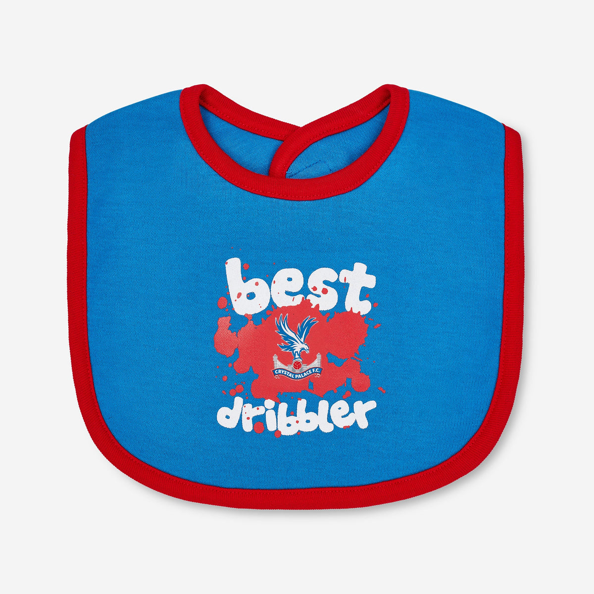 Baby Palace Bibs (2 Pack) Red and Blue