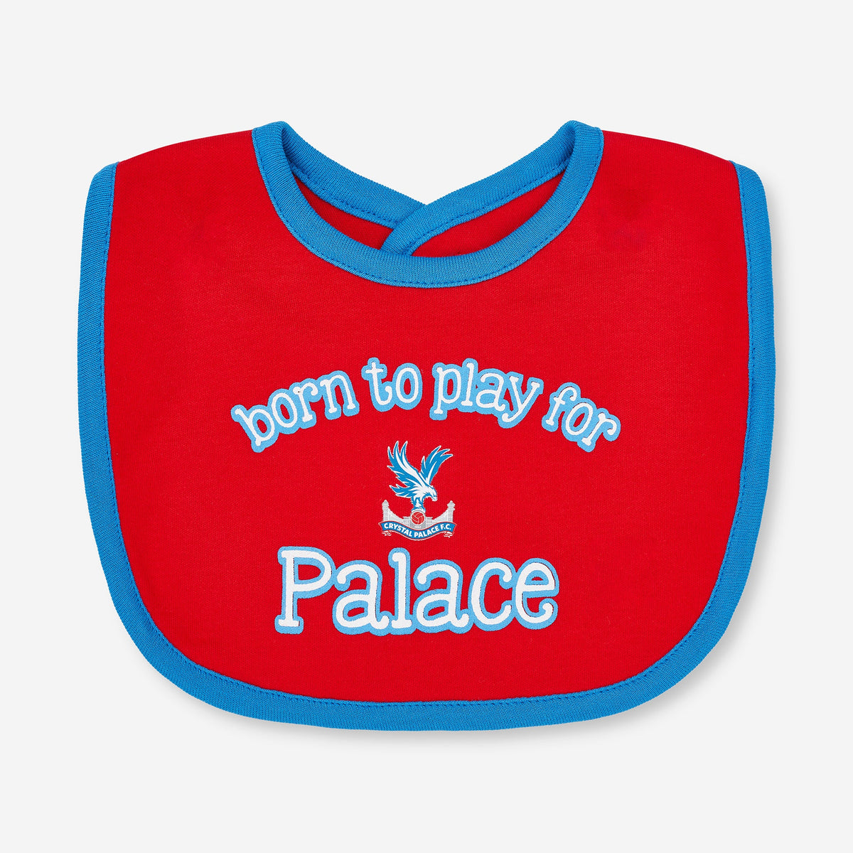 Baby Palace Bibs (2 Pack) Red and Blue