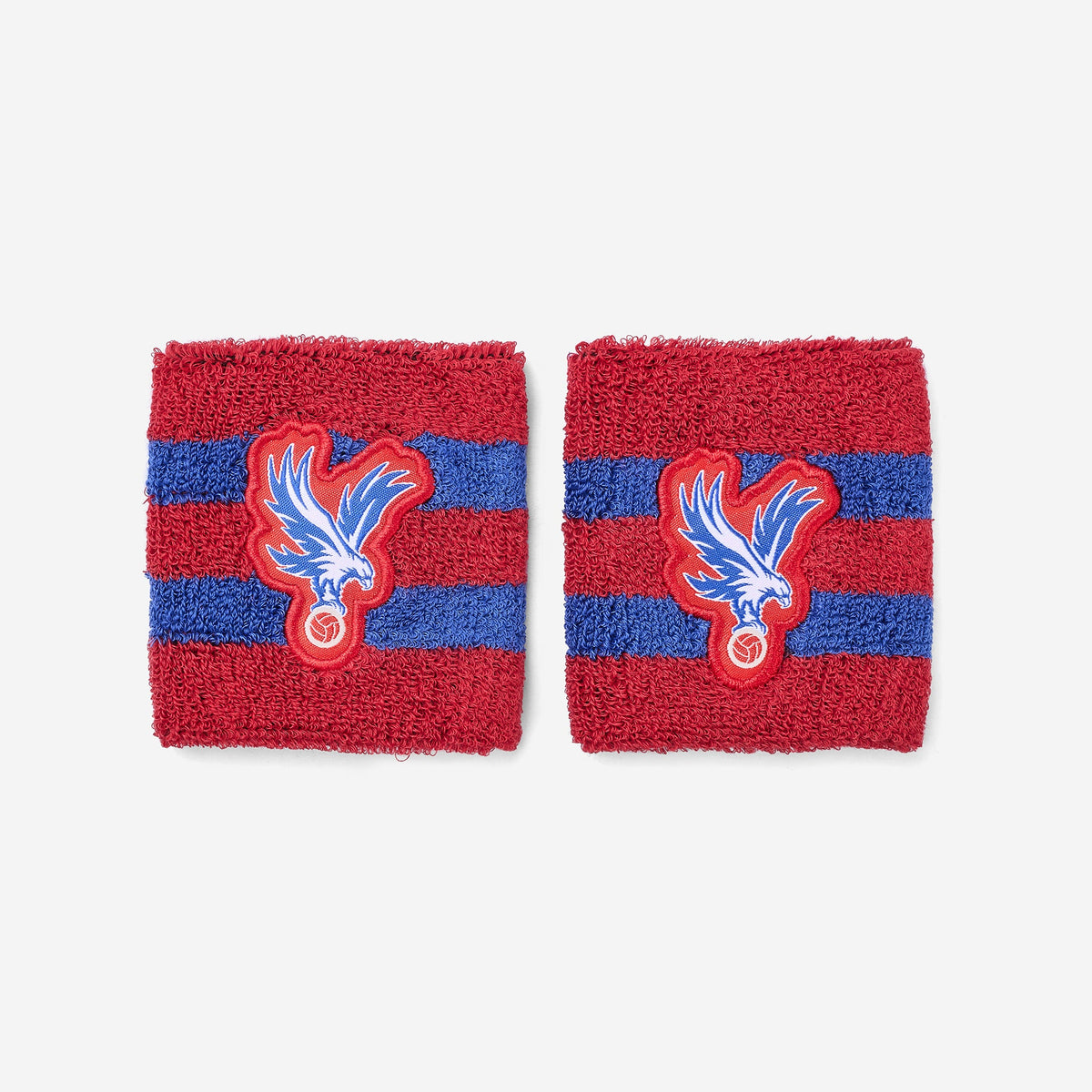 Logo Red and Blue Striped Sweatbands (2 pack)