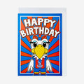 Alice Mascot Happy Birthday Card