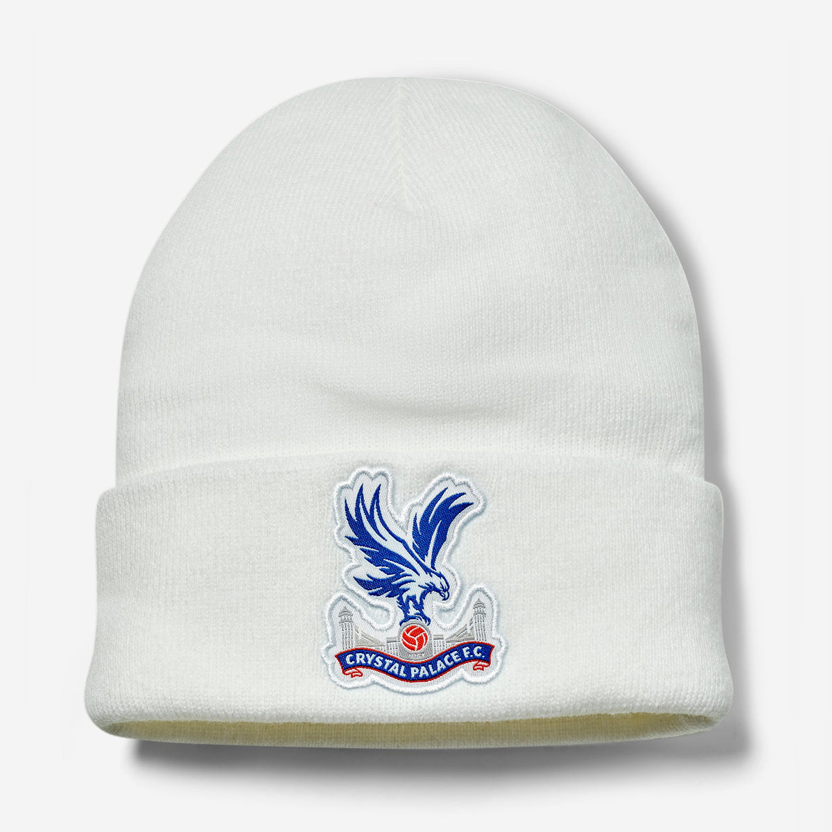 Logo Core Cuff Beanie White