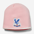 Adult Pink Beanie White Trim