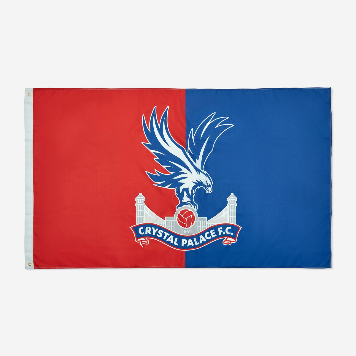 Crest Red Blue Flag