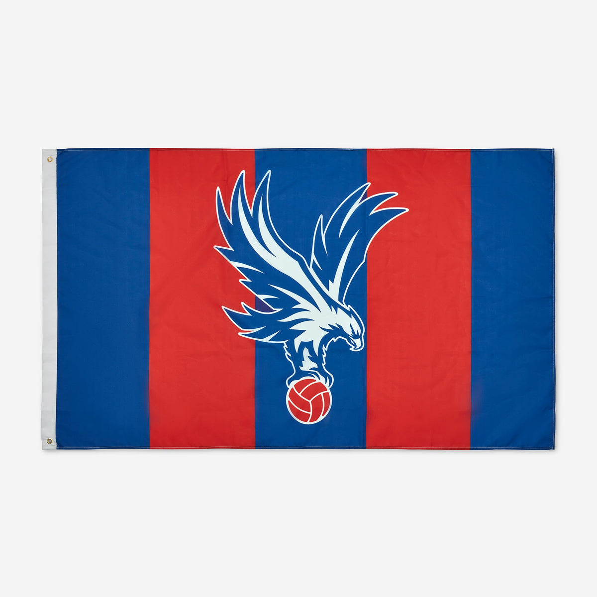 Eagle On Ball Striped Flag