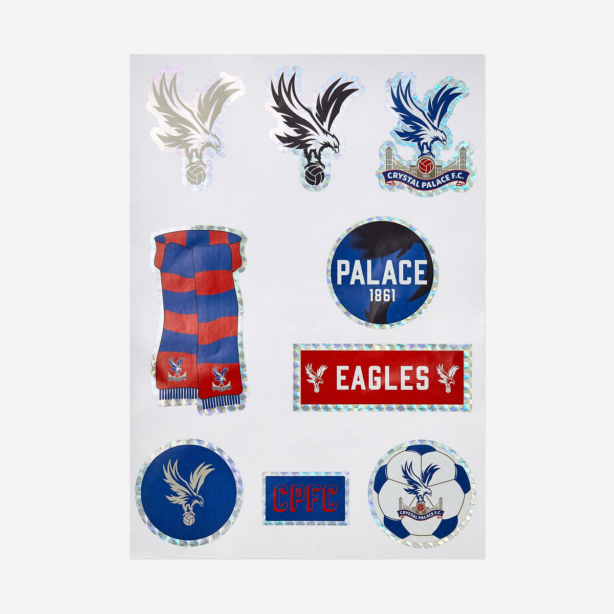 CPFC Holographic Stickers