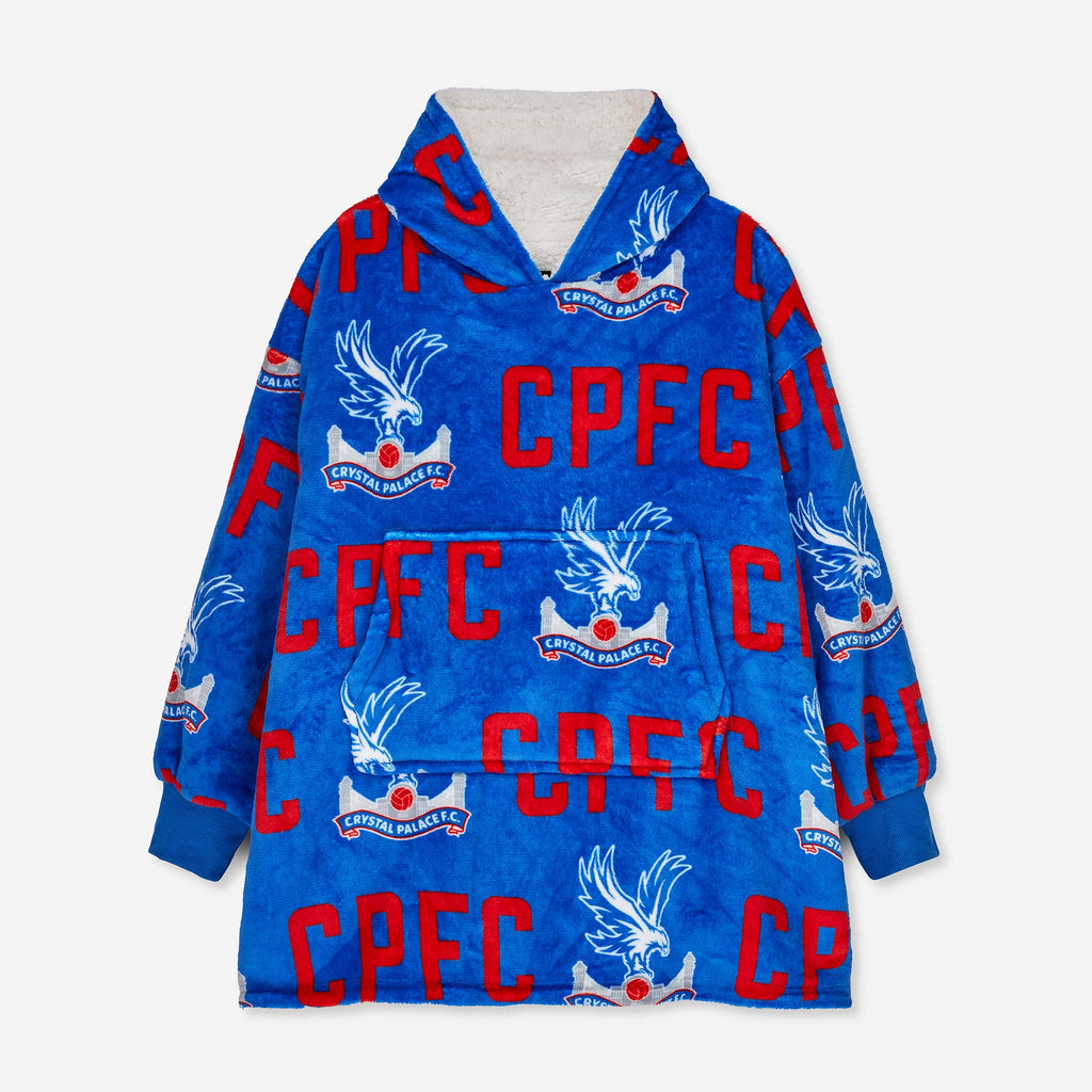CPFC Sherpa Fleece Hoodie Junior (10-13 Yr)