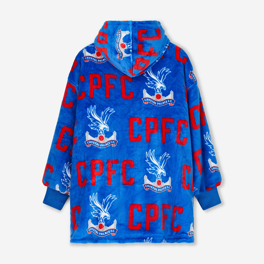 CPFC Sherpa Fleece Hoodie Junior (10-13 Yr)