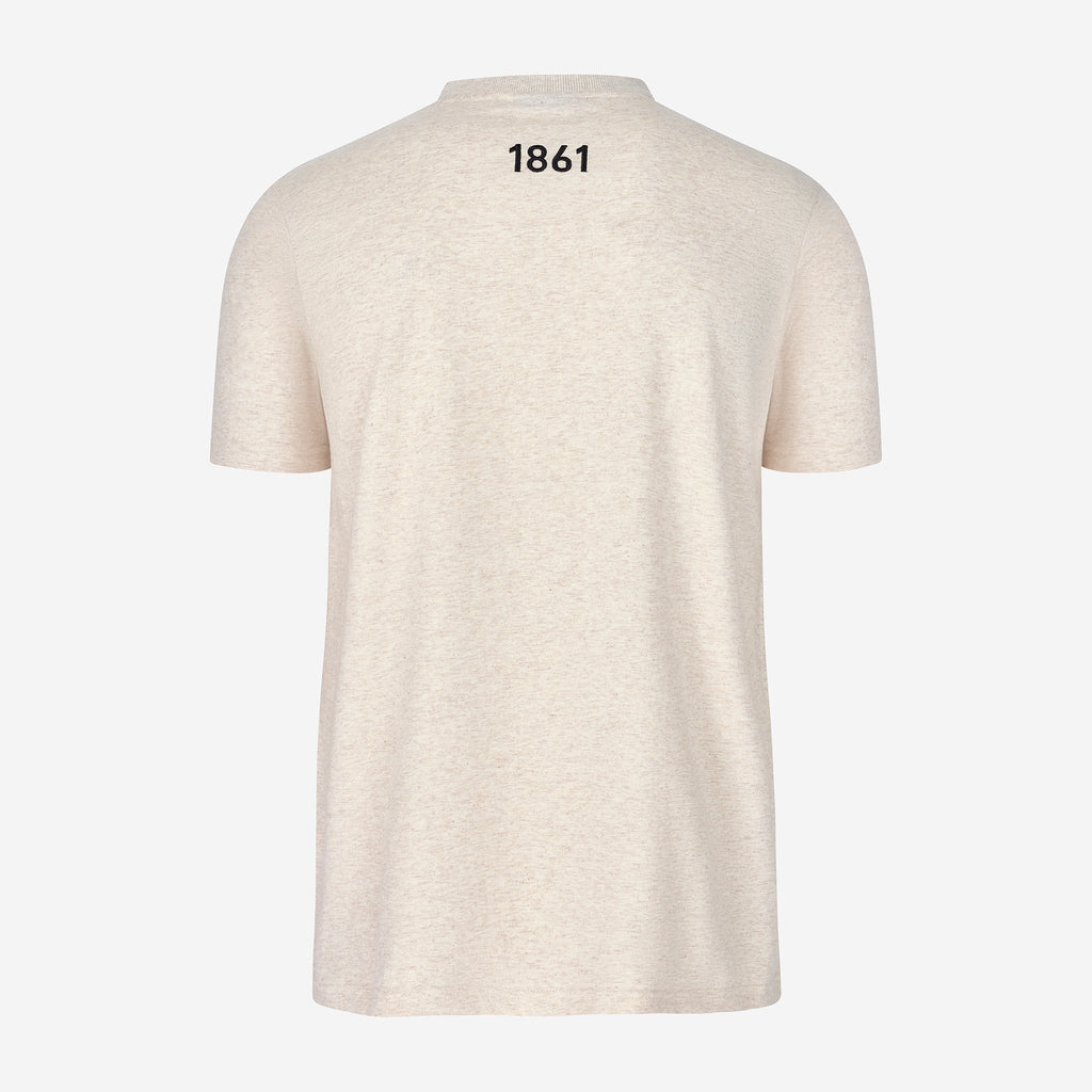 Crystal Palace Embroidered T-Shirt Oatmeal