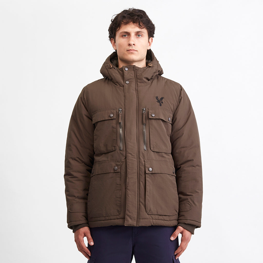 Eagle Parka Coat Khaki