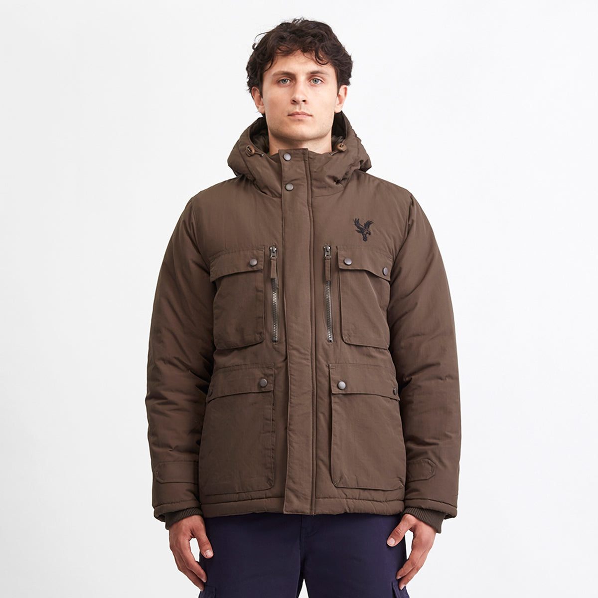 Eagle Parka Coat Khaki
