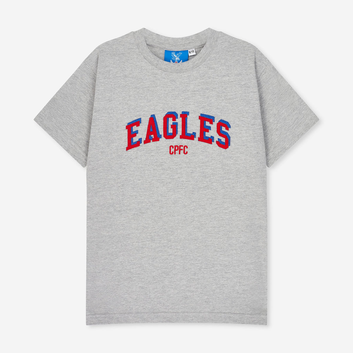Eagles Applique T-Shirt Junior Grey