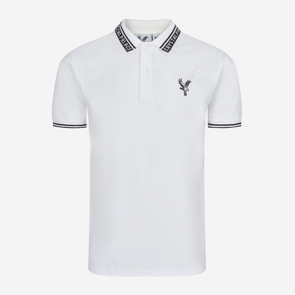 Crystal Palace Jacquard Collar Polo Shirt