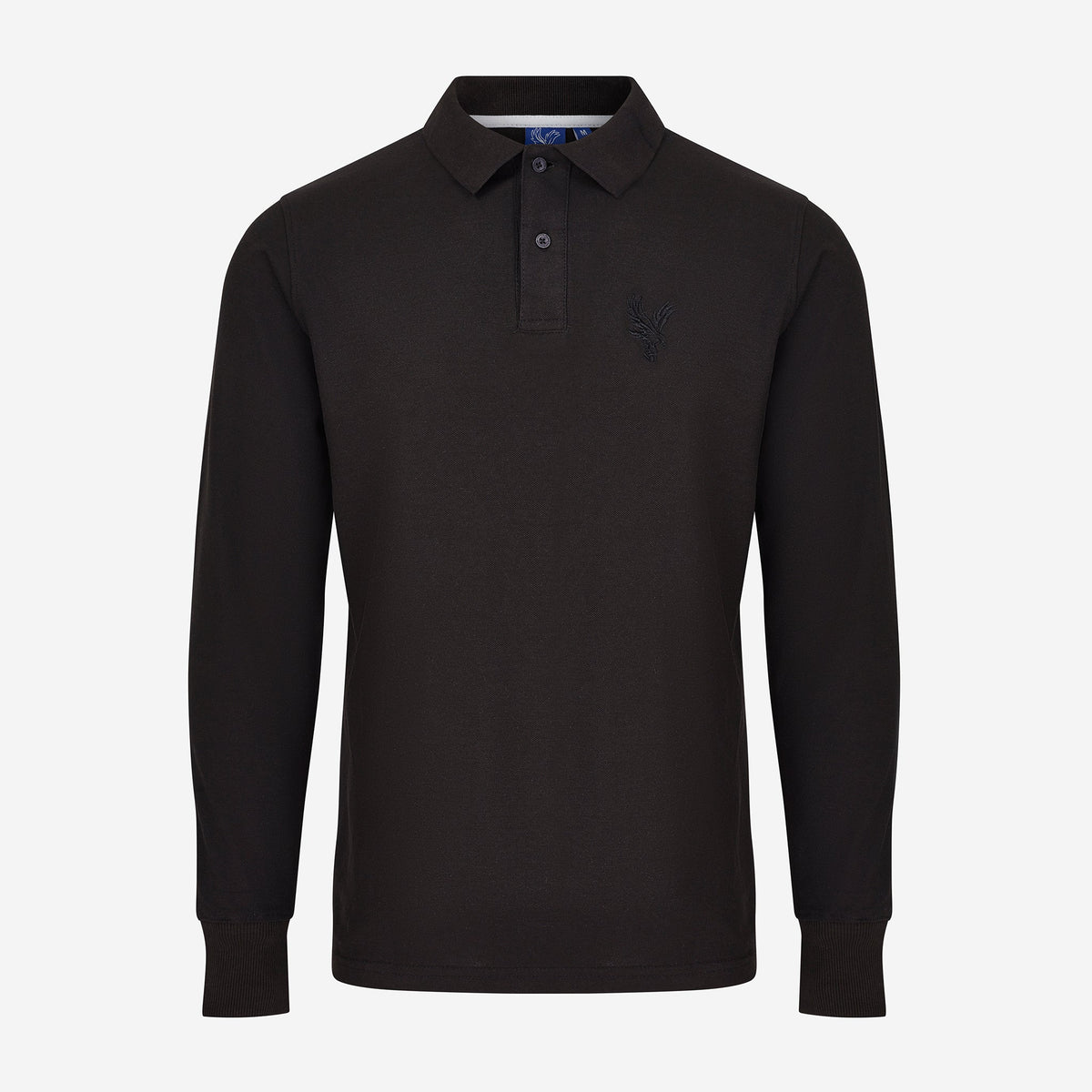 Eagle L/S Polo Shirt Black