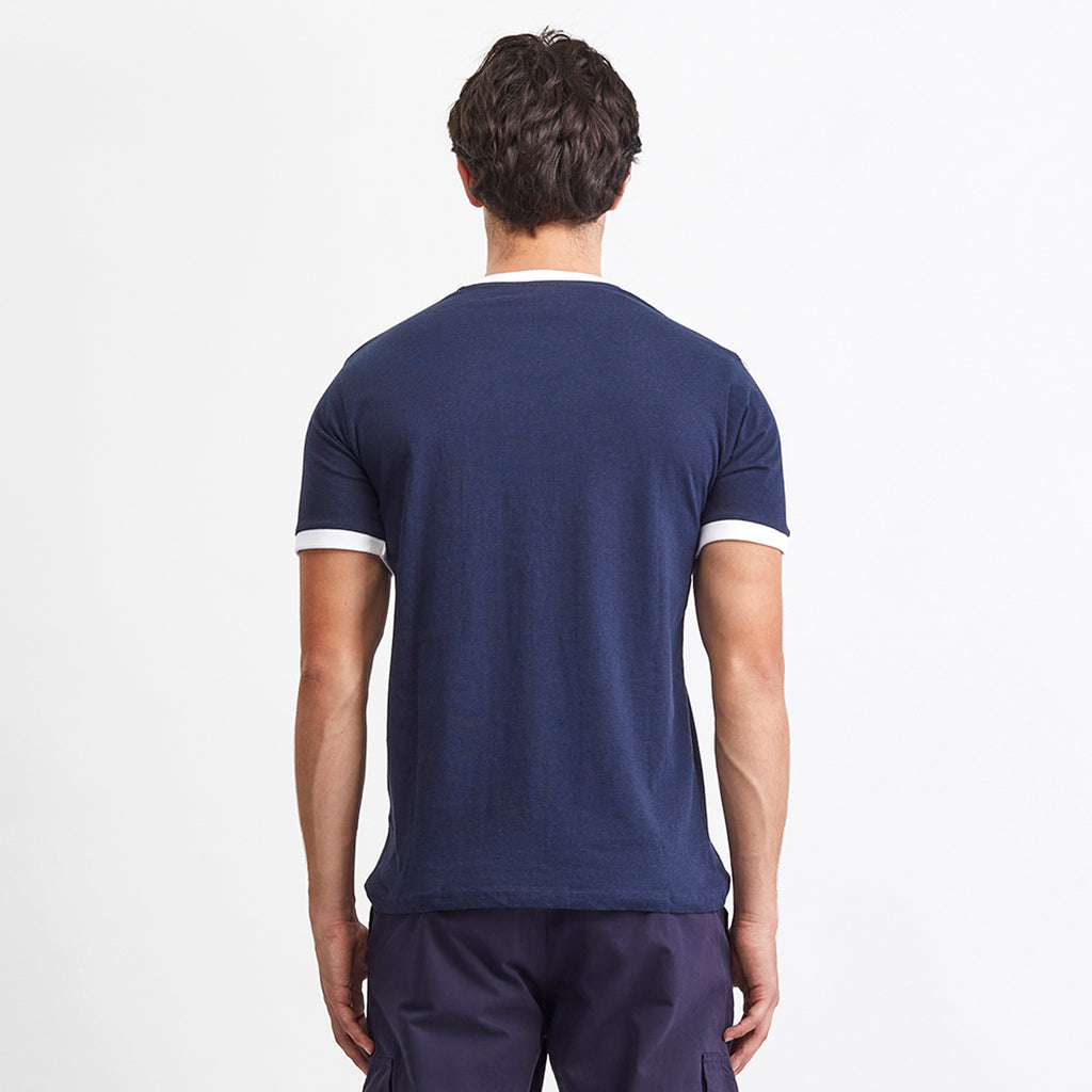 Ringer T-Shirt Navy