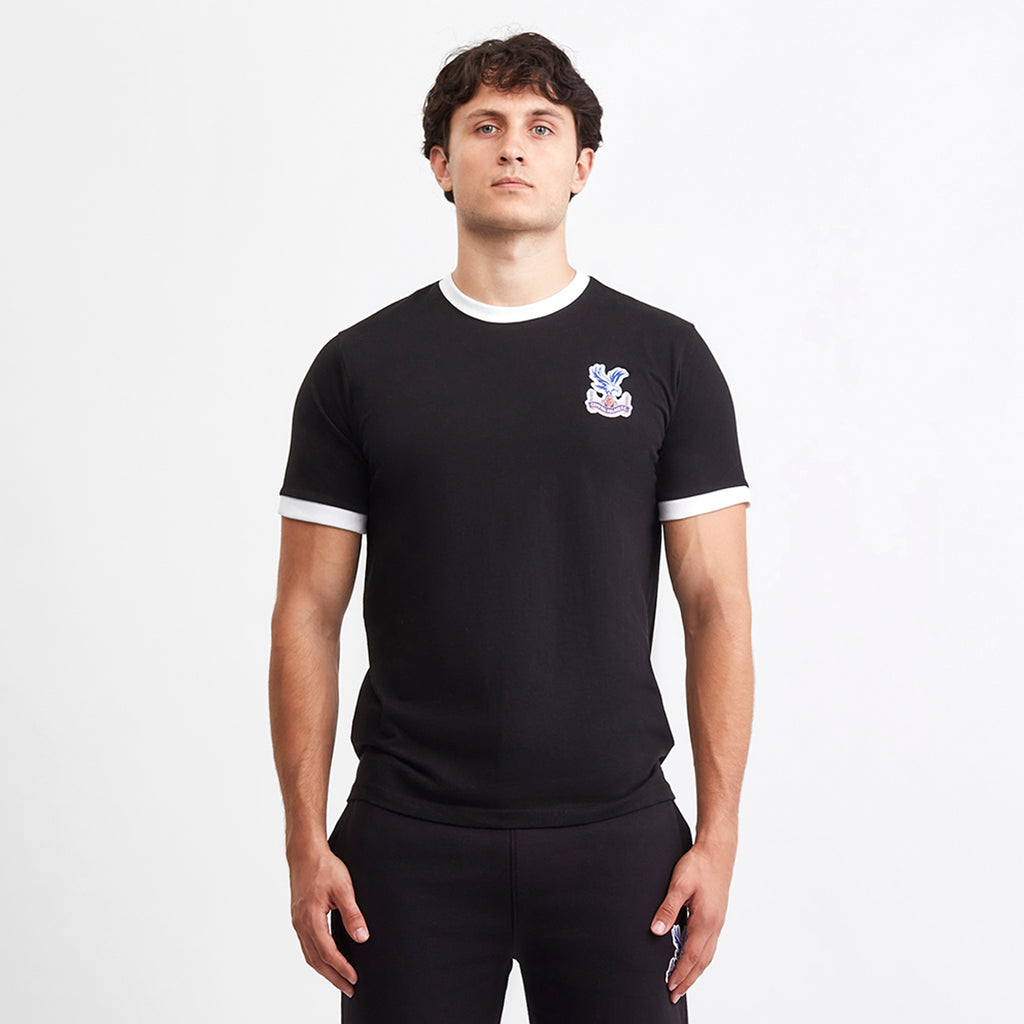 Ringer T-Shirt Black