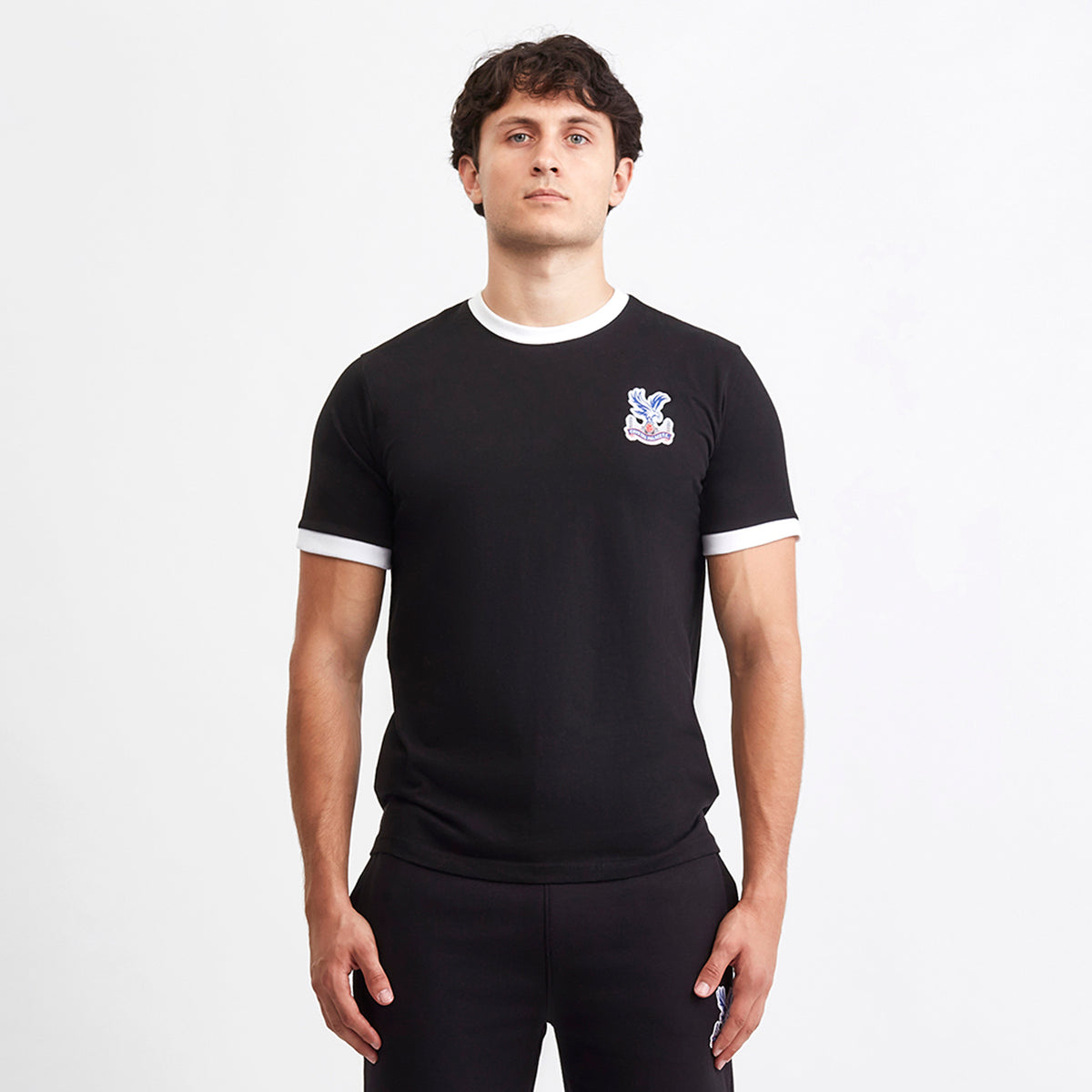 Ringer T-Shirt Black