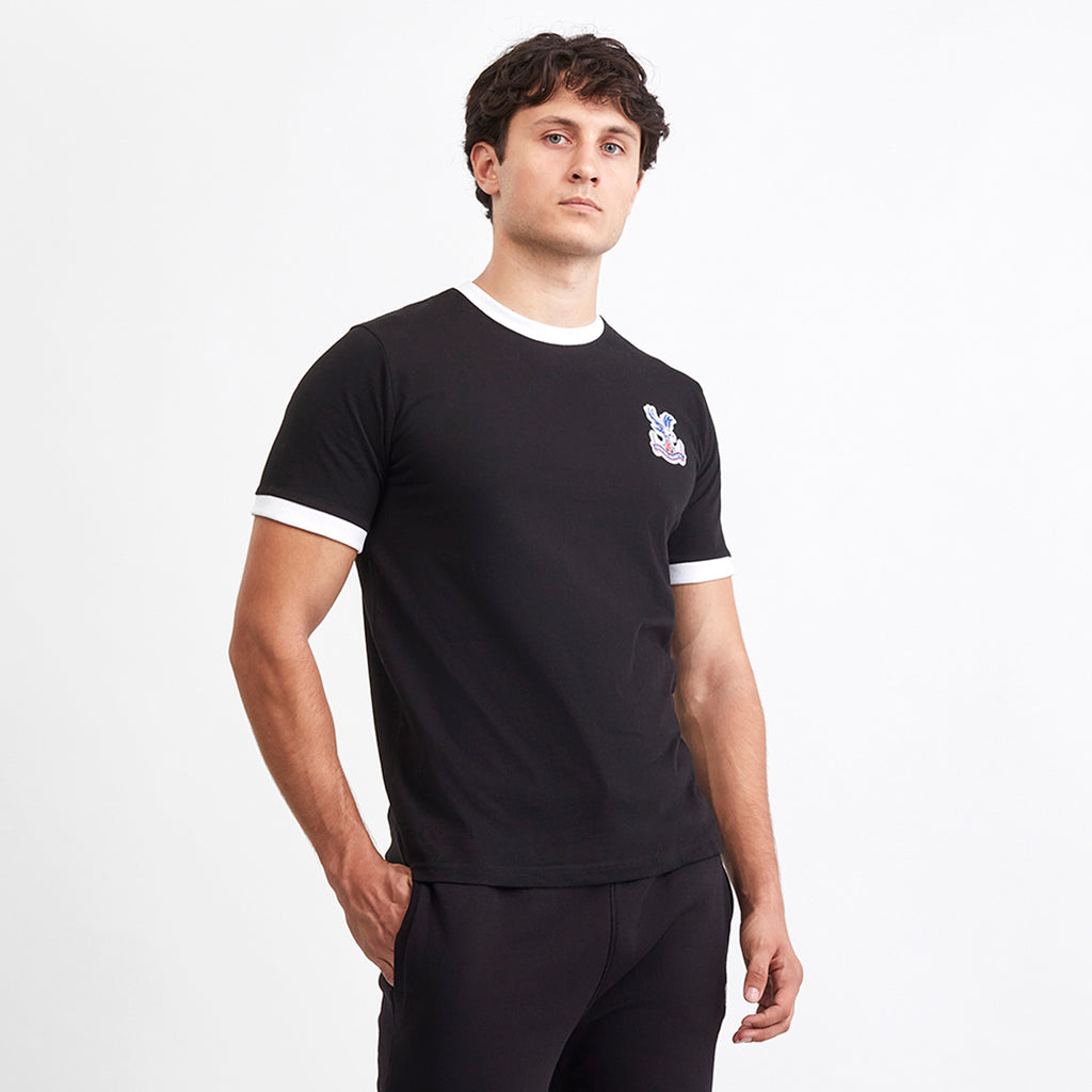 Ringer T-Shirt Black