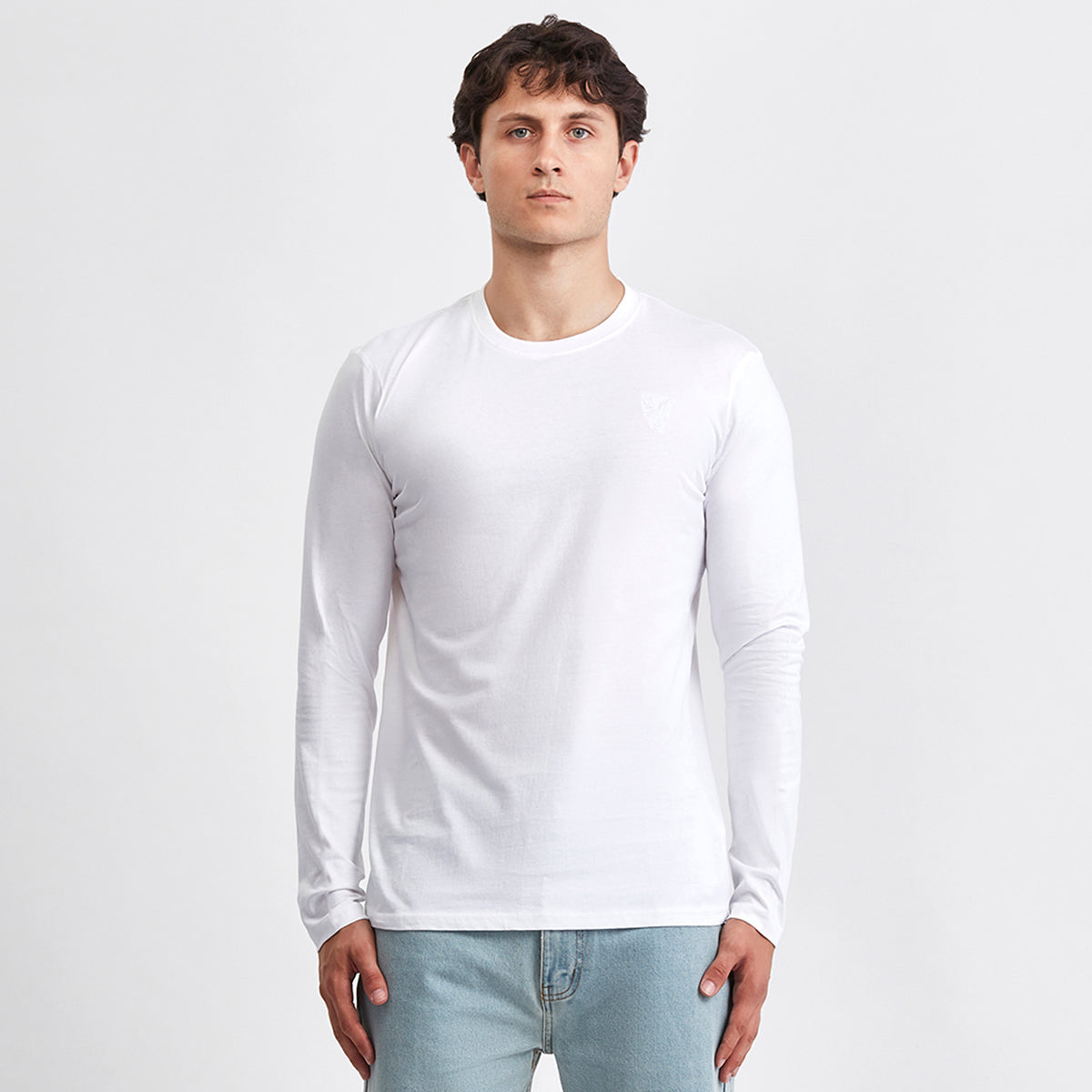 Eagle L/S T-Shirt White