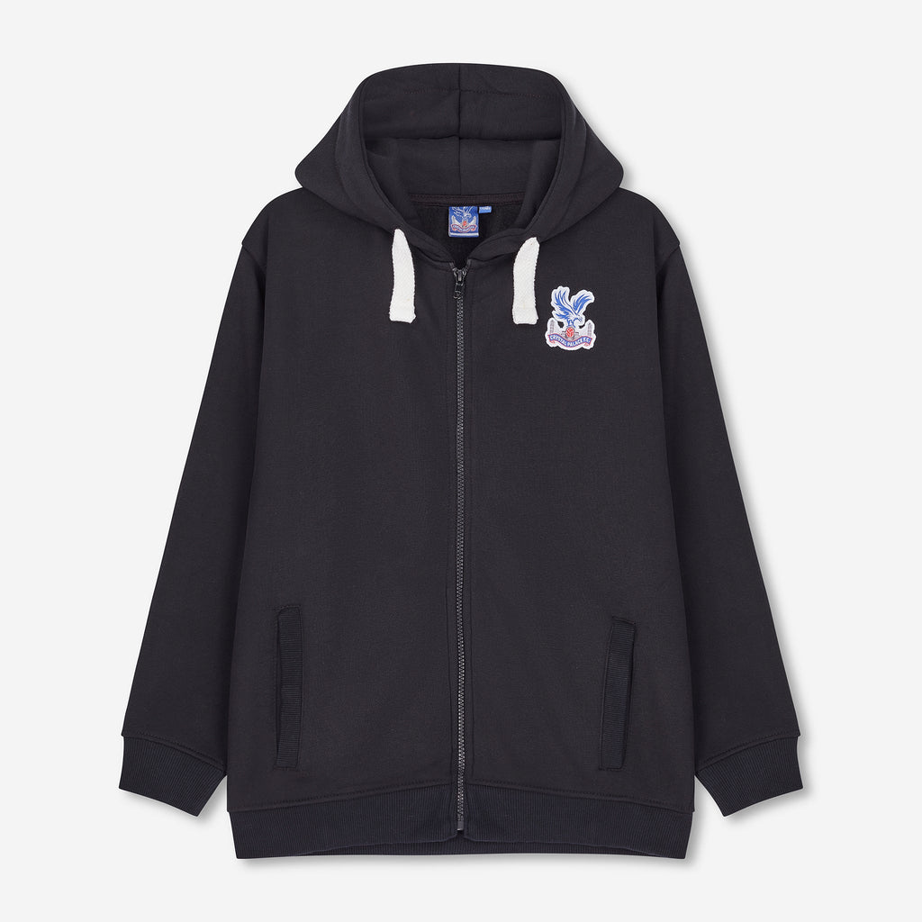 Essentials Full Zip Junior Hoodie Black