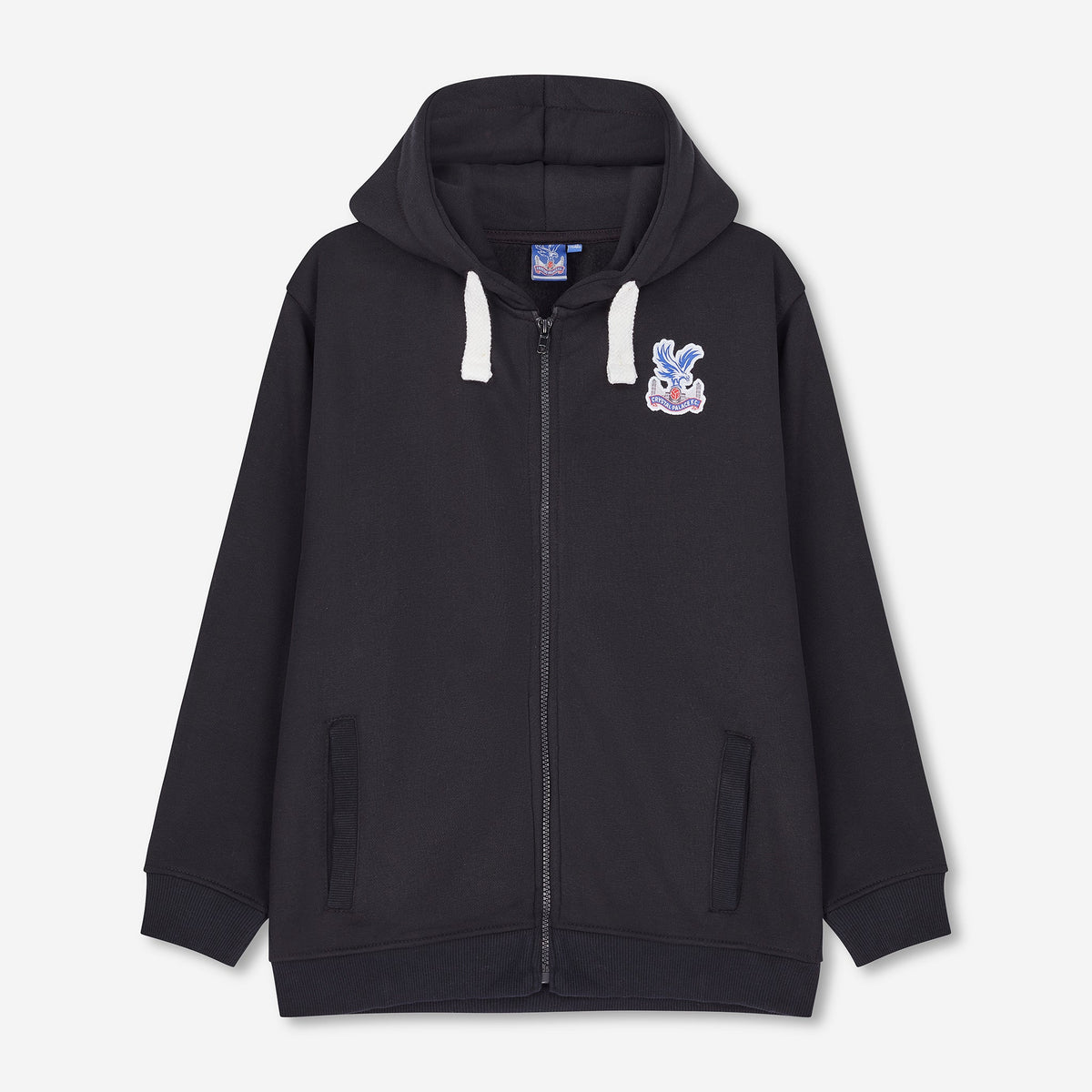 Essentials Full Zip Junior Hoodie Black
