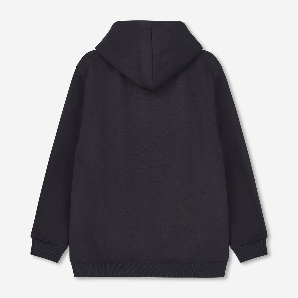 Essentials Full Zip Junior Hoodie Black