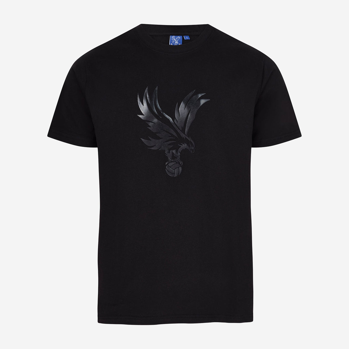 Logo Raised Rubber T-Shirt Black