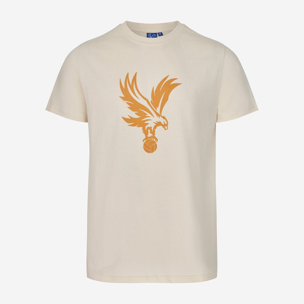 Logo Raised Rubber T-Shirt Stone