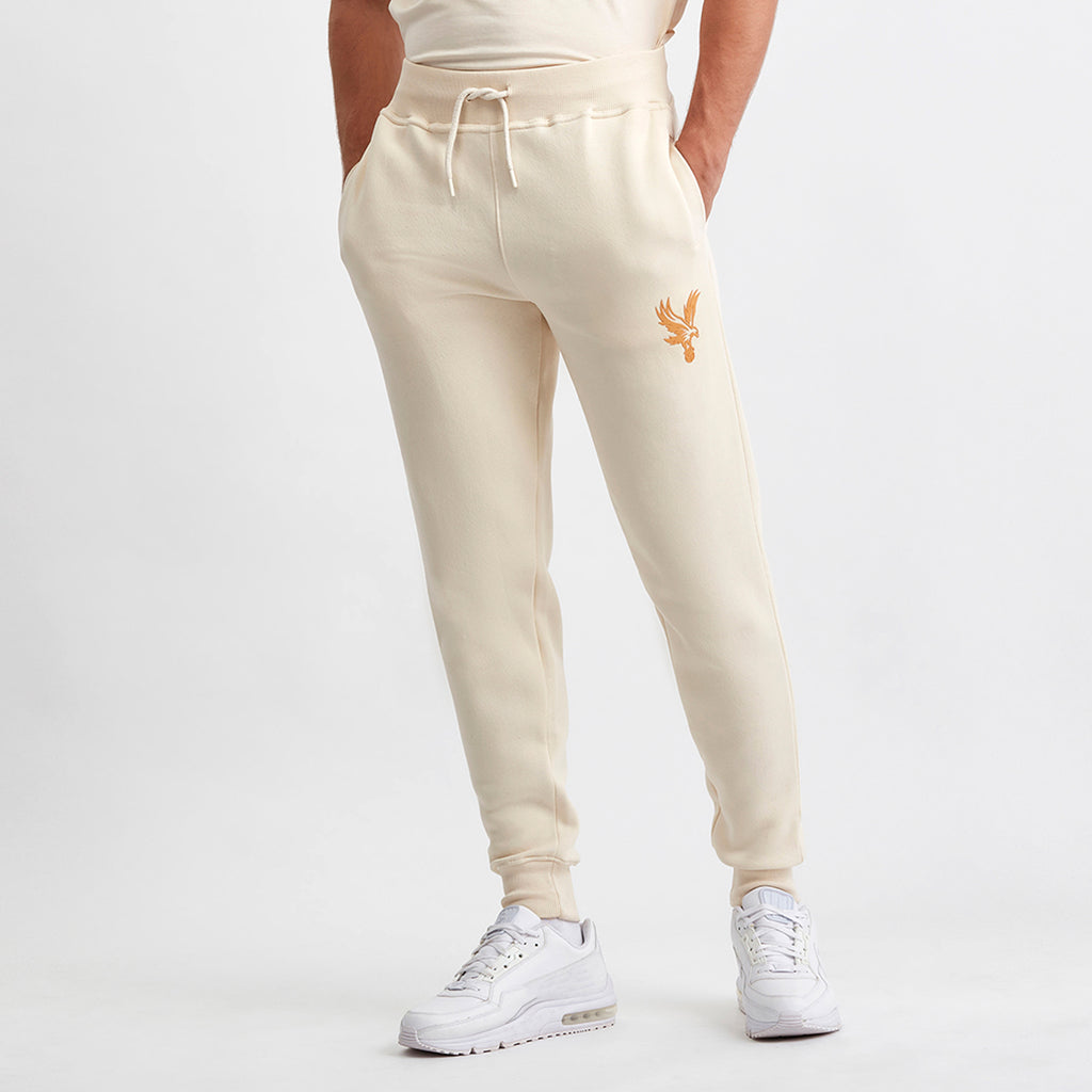 Logo Raised Rubber Pants Stone