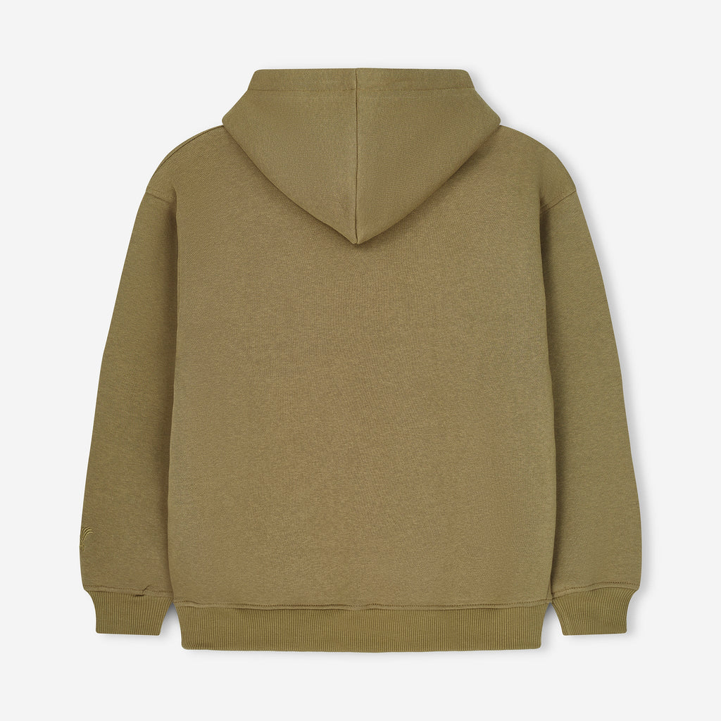 CPFC Applique Hoodie Junior Olive