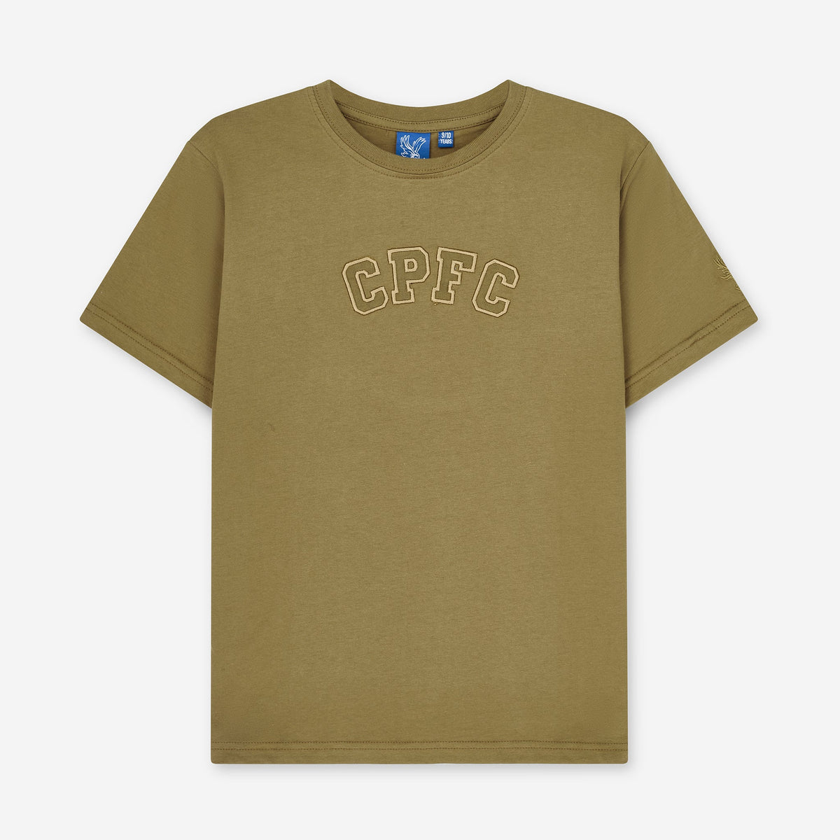 CPFC Applique T-Shirt Junior Olive