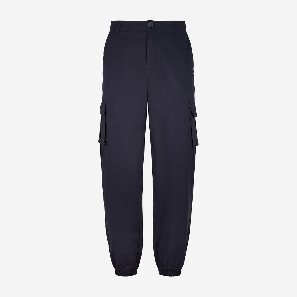 Logo Cargo Pants Navy