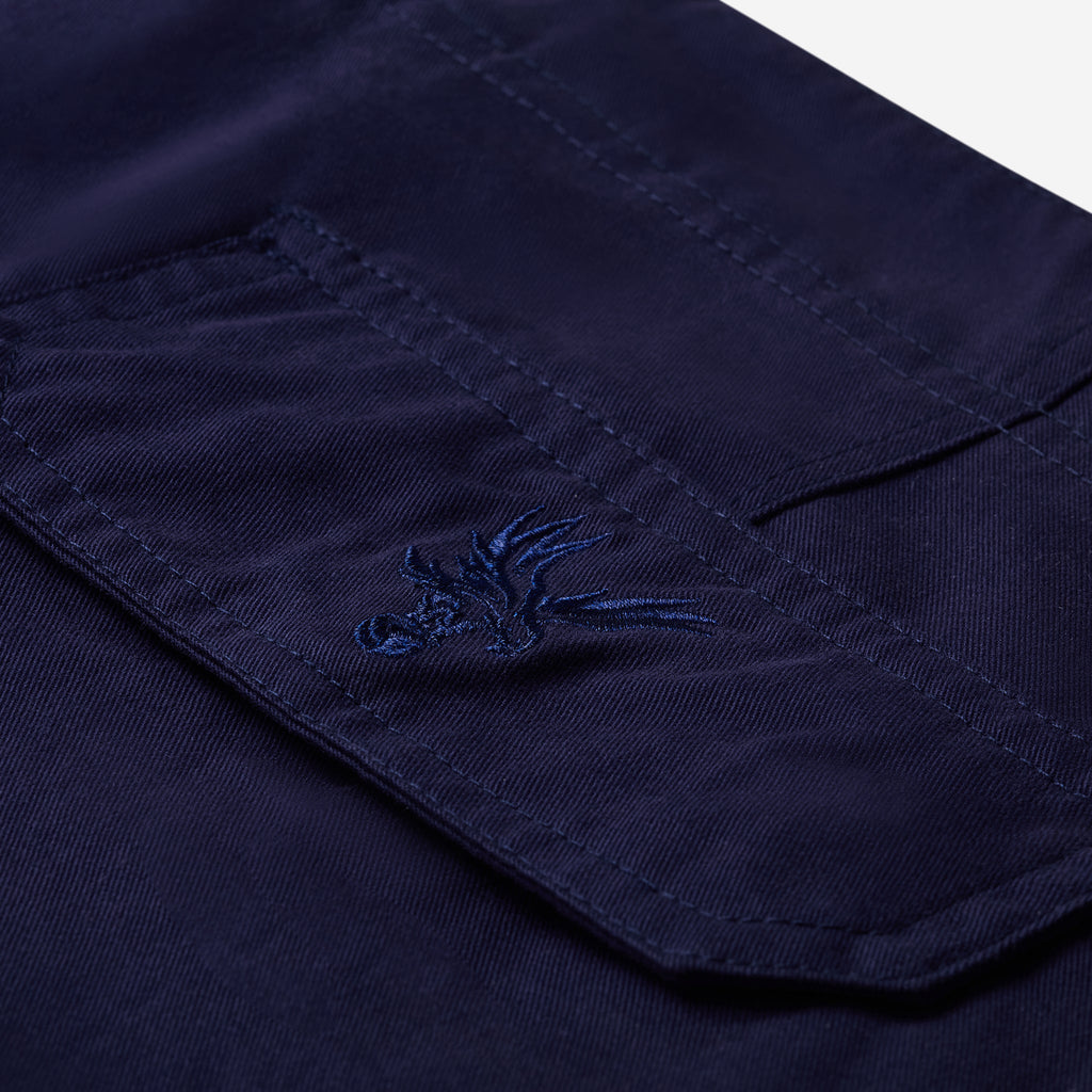Logo Cargo Pants Navy