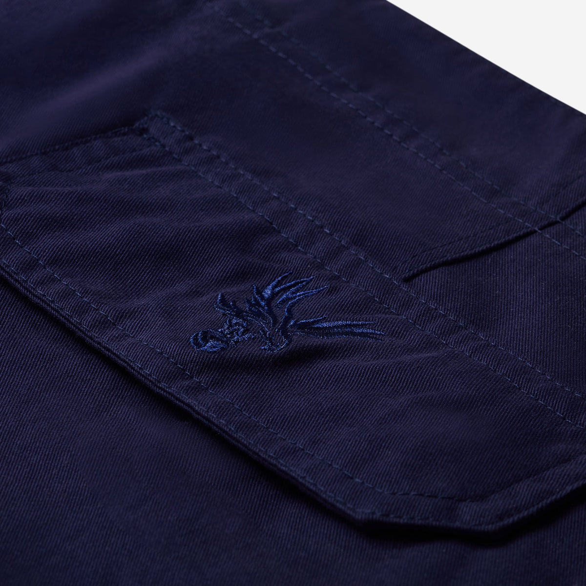 Logo Cargo Pants Navy