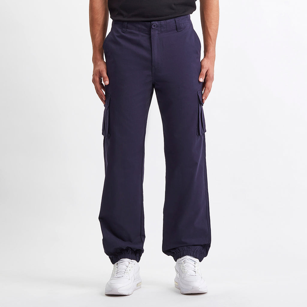 Logo Cargo Pants Navy