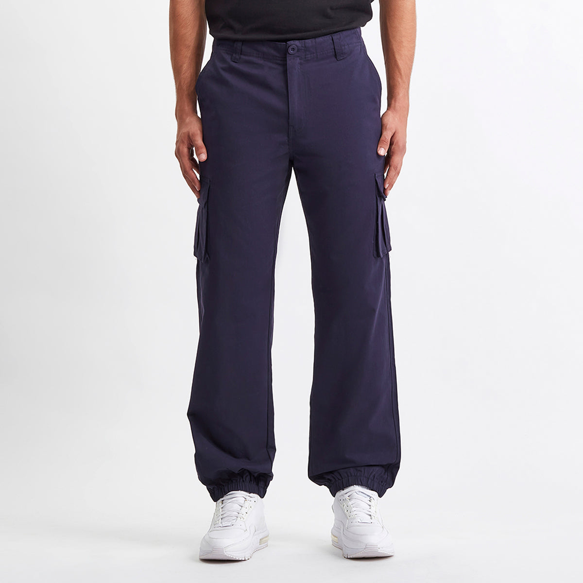 Logo Cargo Pants Navy