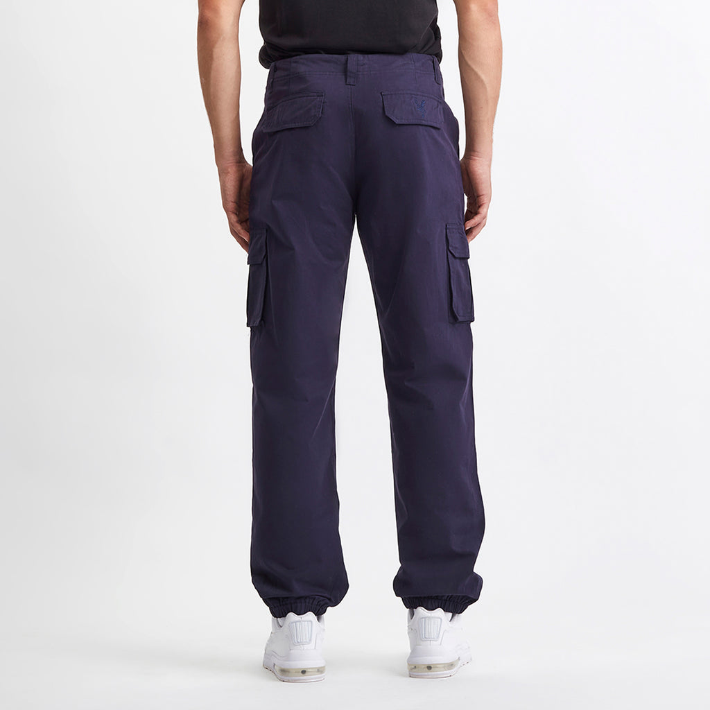 Logo Cargo Pants Navy