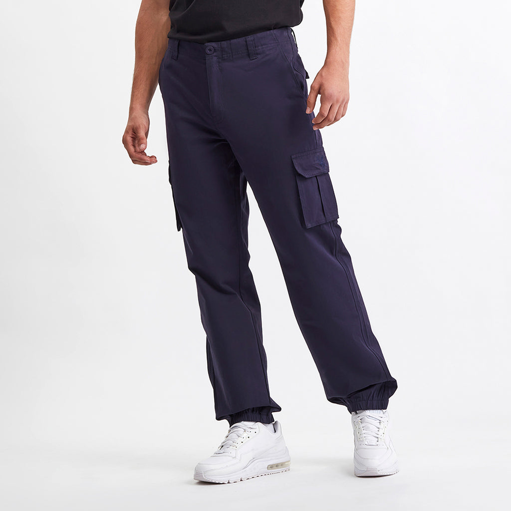 Logo Cargo Pants Navy