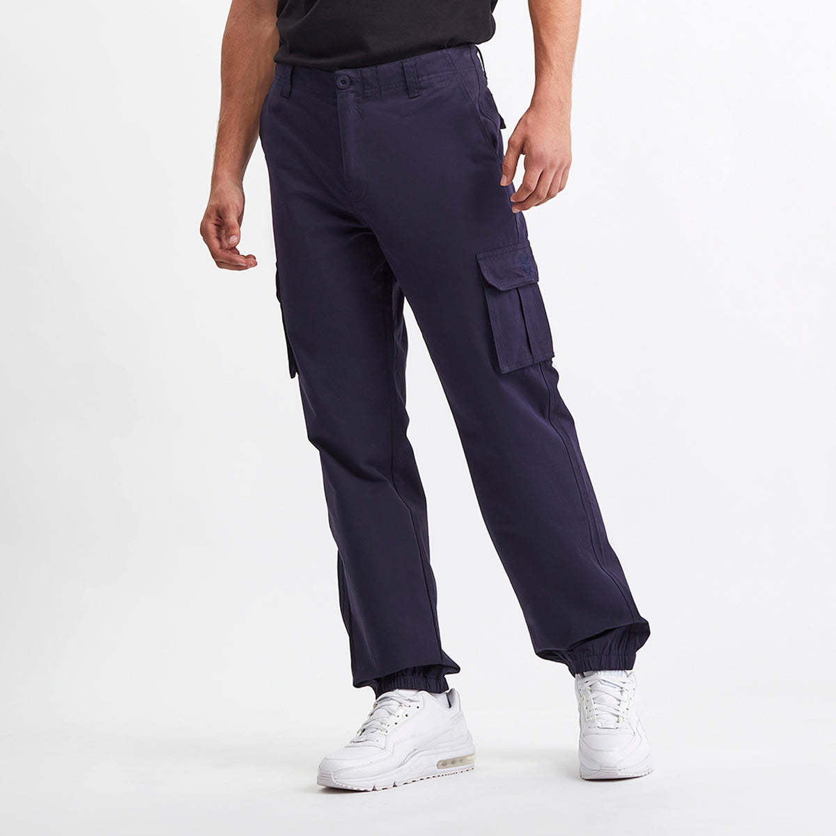 Logo Cargo Pants Navy